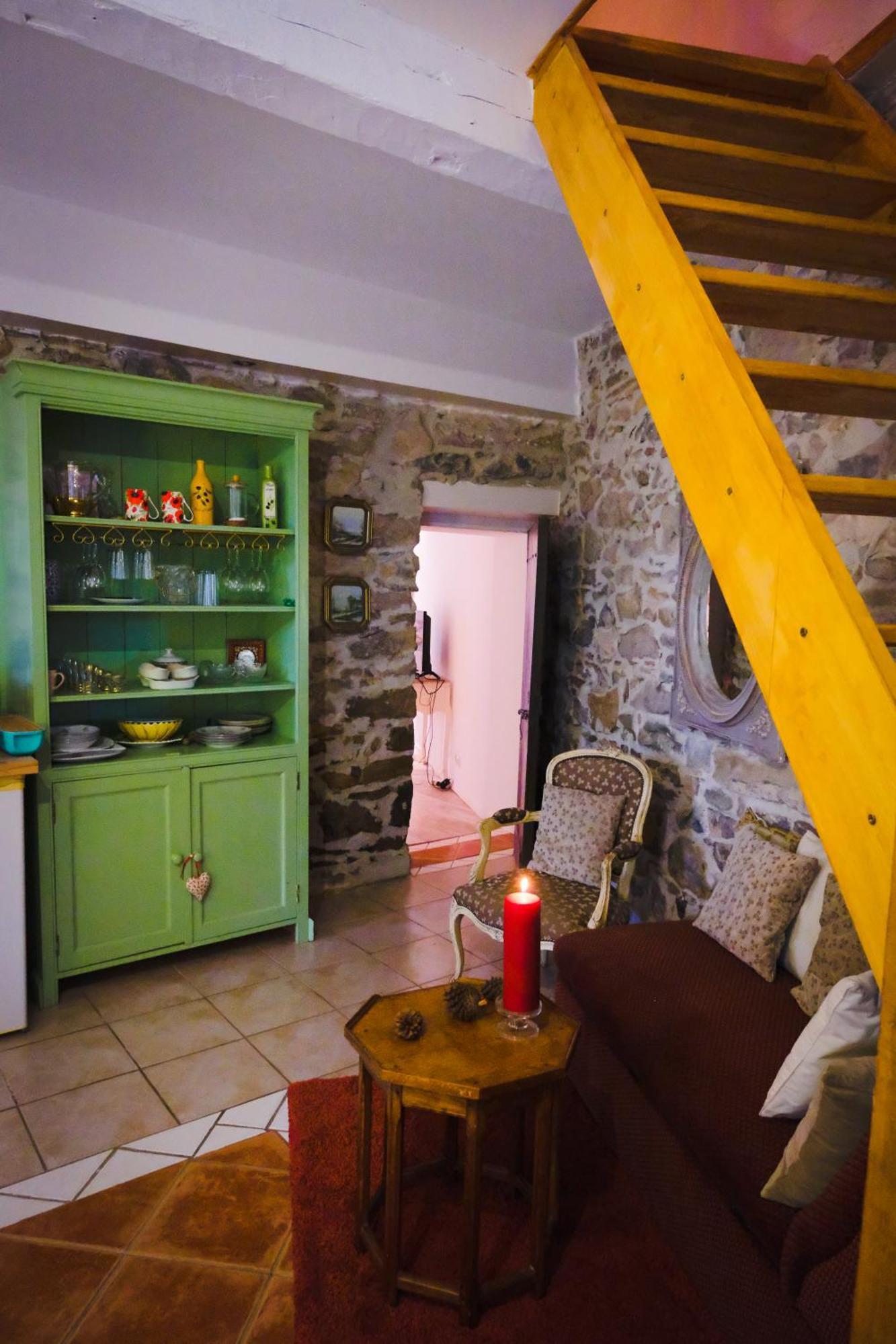 Le gîte de Sainte Valière PISCINE et SPA Esterno foto